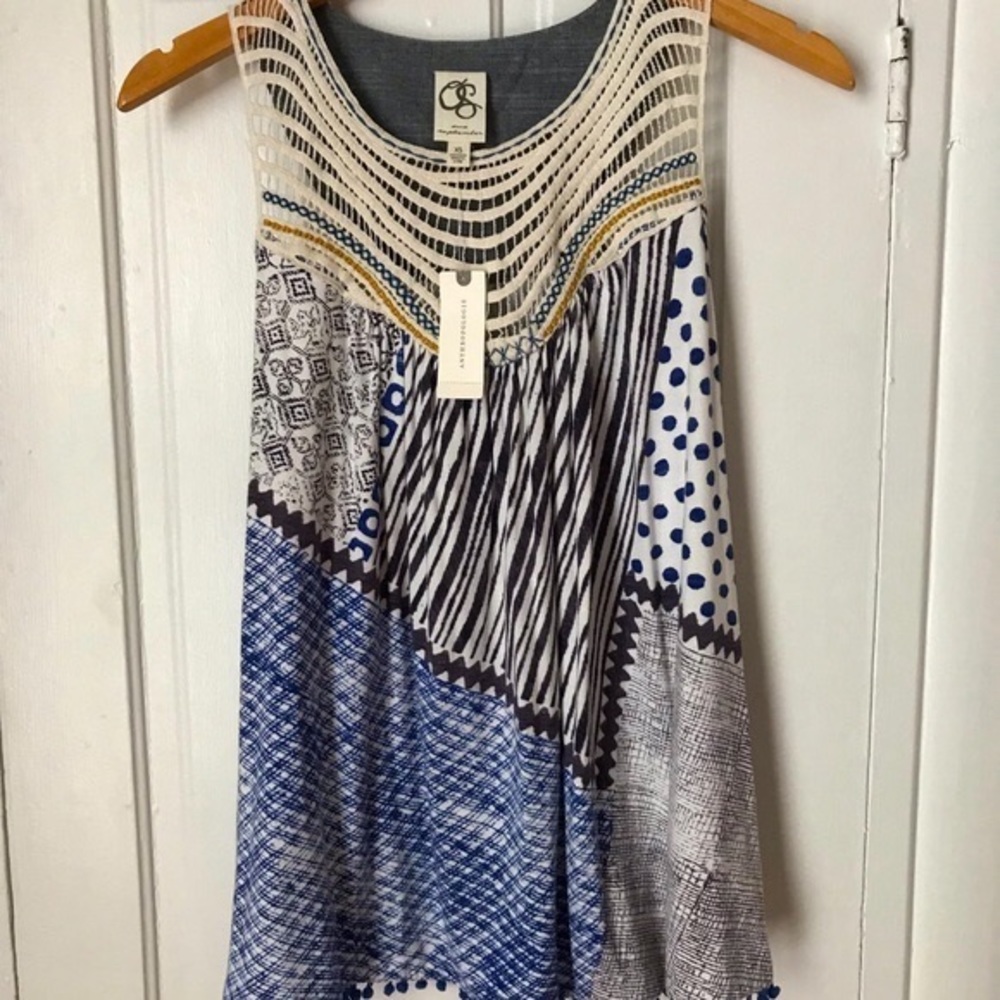 Anthropologie Boho Top
